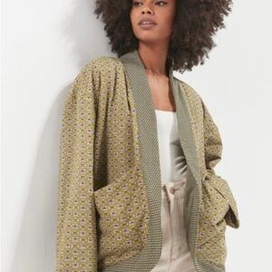 Urban outfitters Brooklyn printed jacket, oversized fit